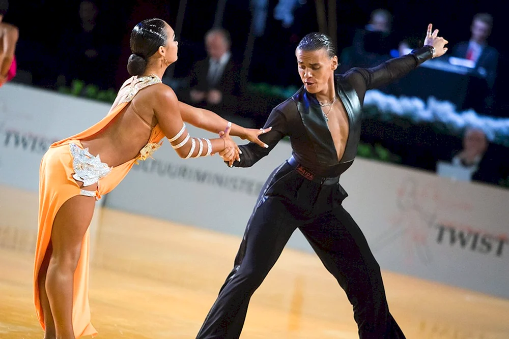 Oksana Lebedeva ballroom dancing
