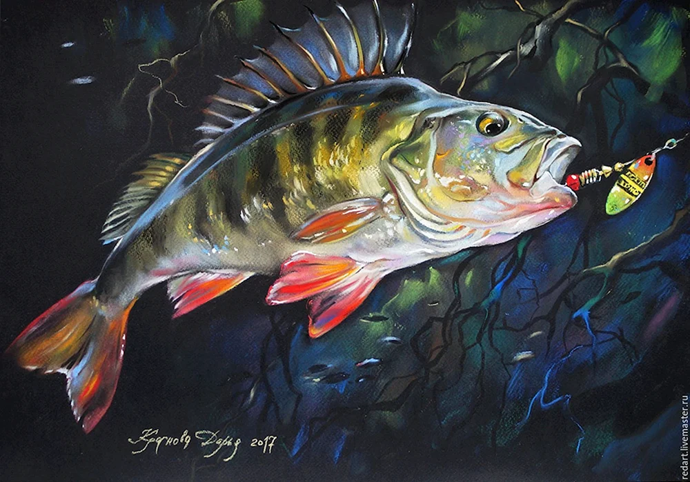 Fischmalerei Abstraktion Felix Murillo