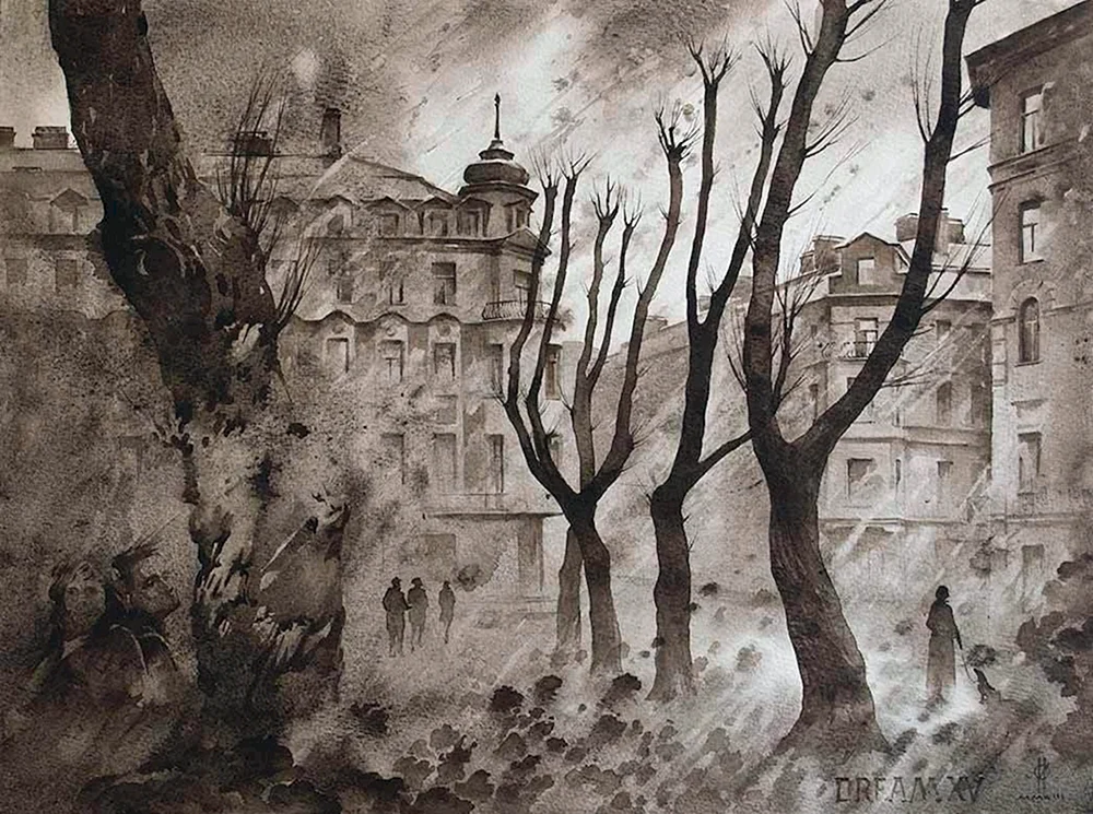 Oleg Ildyukov Aquarell