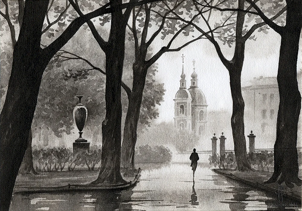 Podmalevok Grisaille