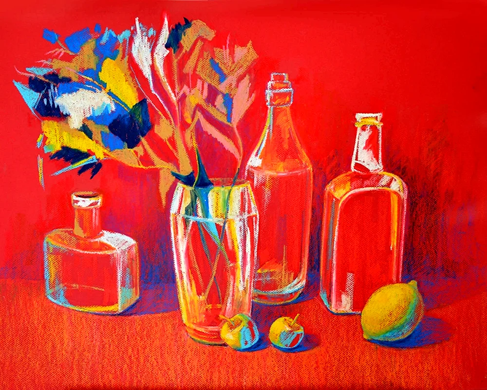 Olga Guseva Künstlerin Ölpastell