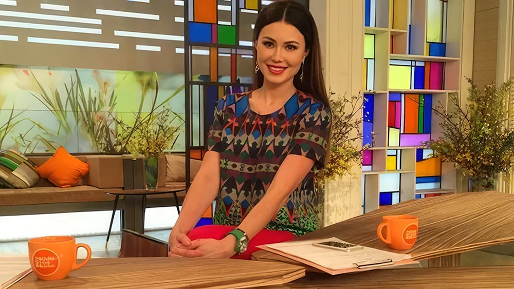 Olga Ushakova TV-Moderatorin Guten Morgen