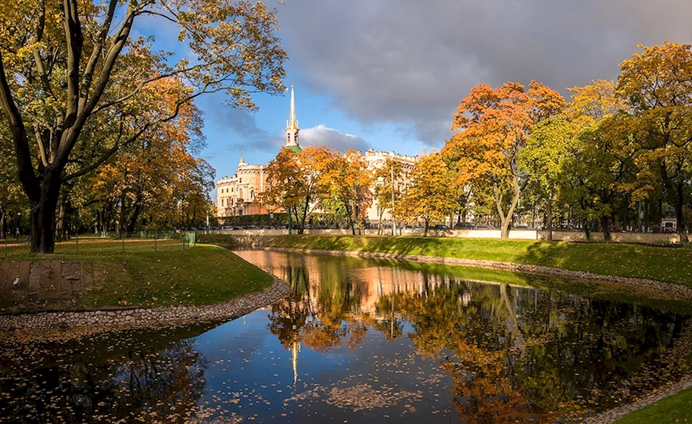 Herbst in St. Petersburg St. Petersburger Herbst