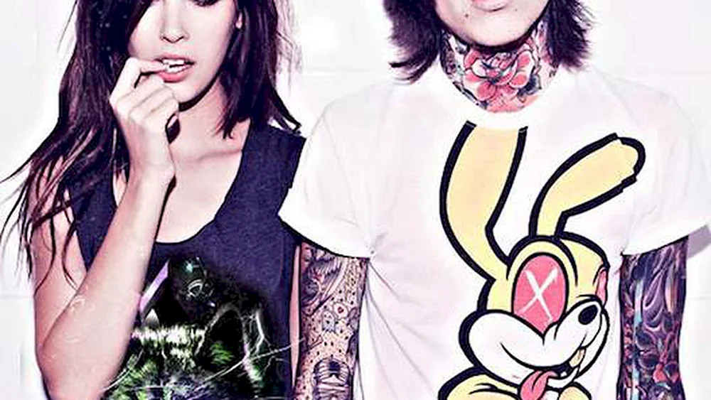 Oliver Sykes und Alyssa Salles