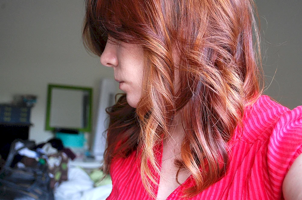 Gefärbtes Haar Haare