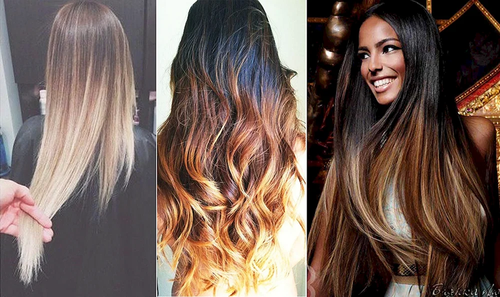 Ombre Färbung