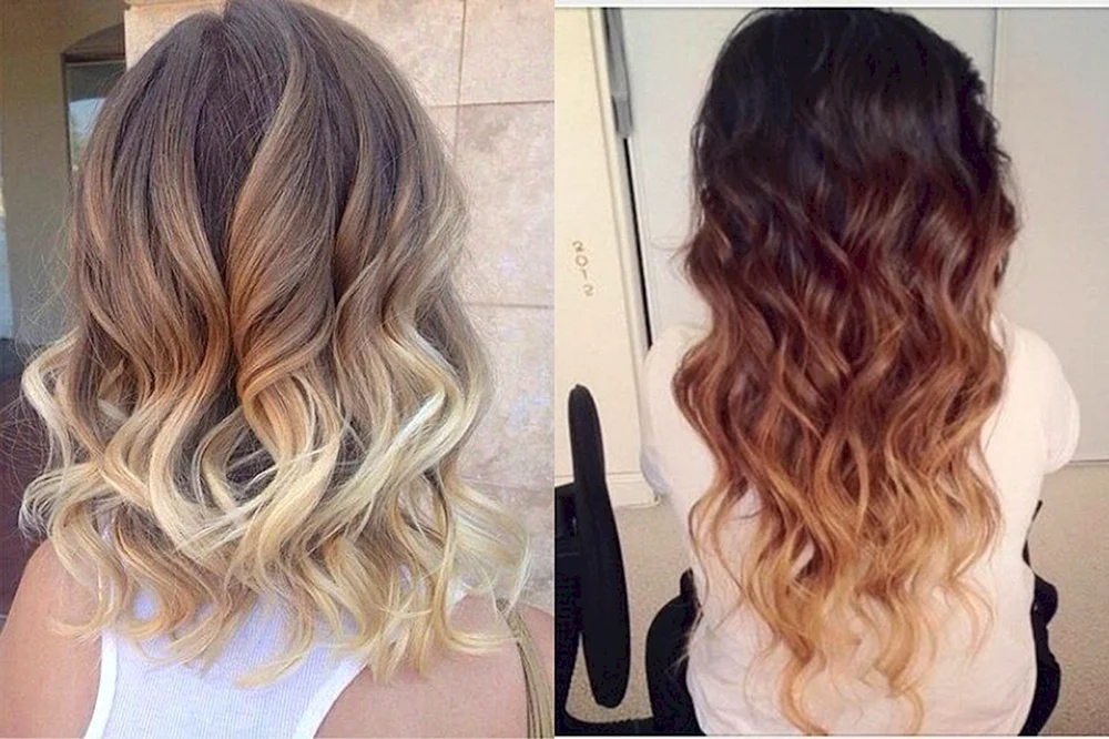 Ombré Balayage Asche