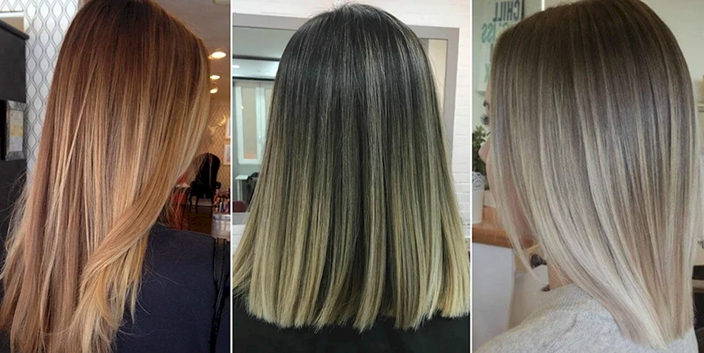 Ombré Shatush Balayage bronzierend