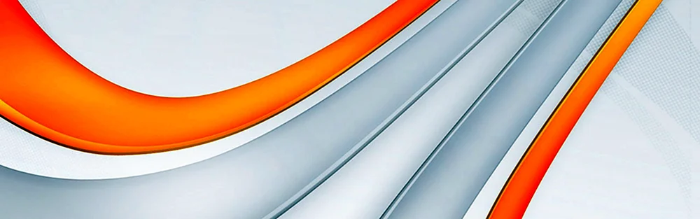 Orangefarbene Abstraktion