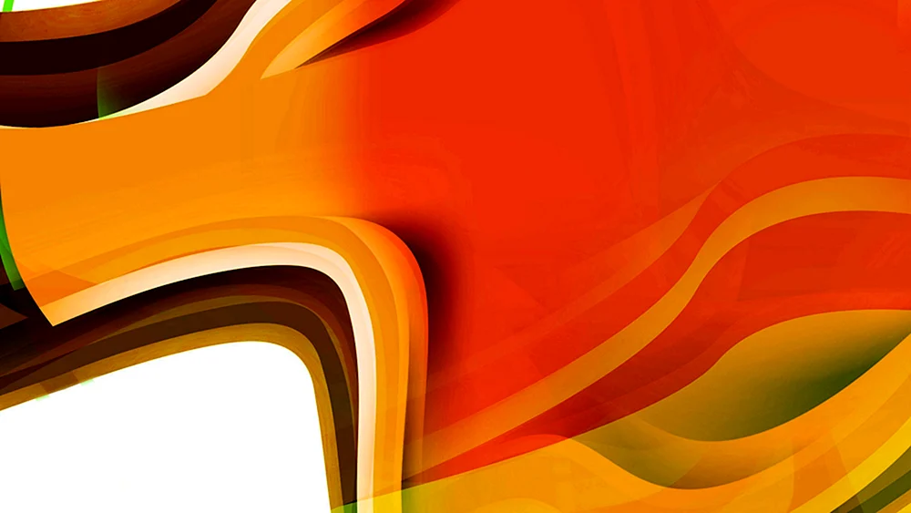 Orangene Abstraktion