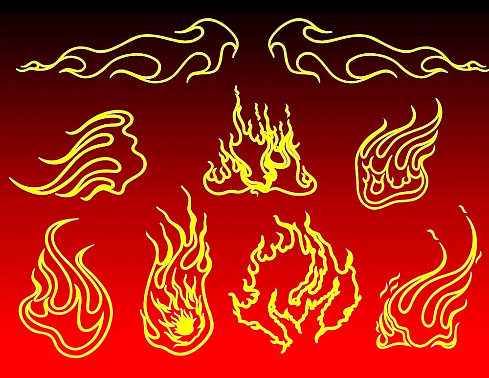 Feuer Ornament