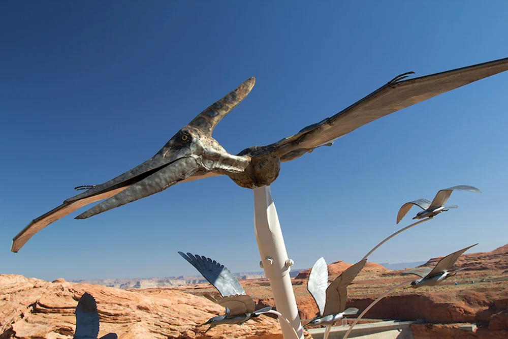 Pterosaurier der Jurassic Periode