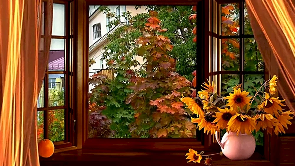Herbstfenster