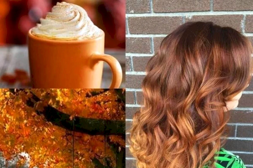 Modische Haarfarbe