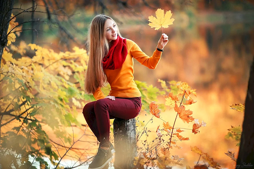 Herbst-Foto-Shooting
