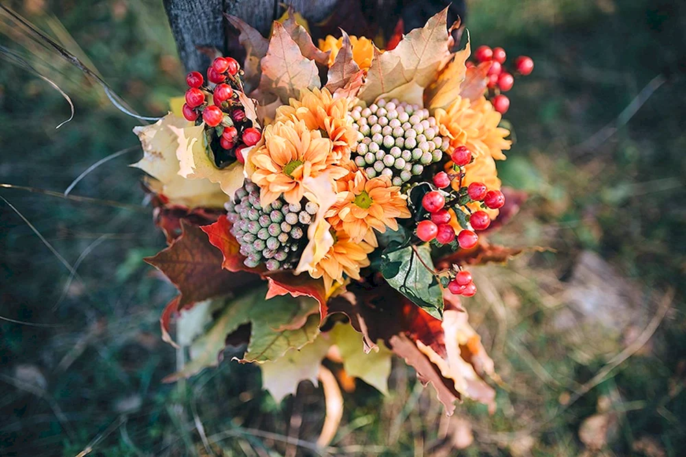 Herbststrauß