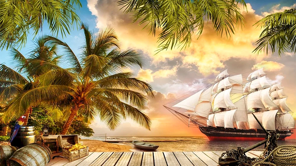 Einladung im Piratenstil