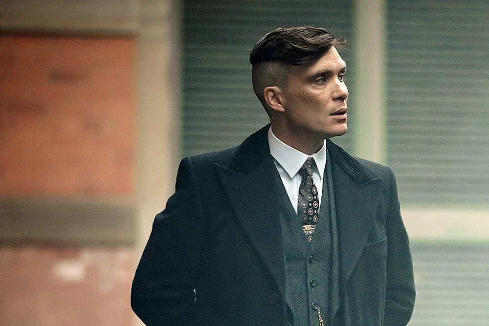 Killian Murphy scharfe Visiere Haarschnitt