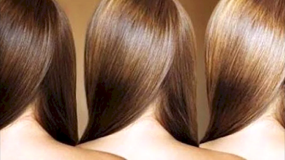 Schmelzen für langes blondes Haar
