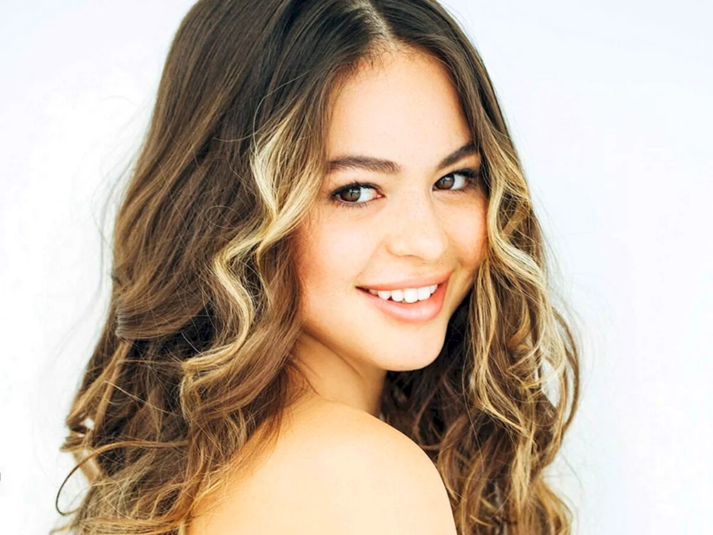Contouring balayage blond