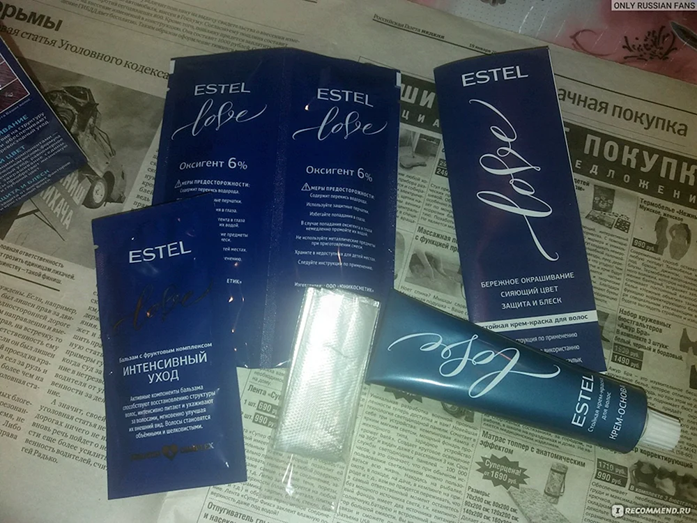 Estel Love pearl 1065 färben