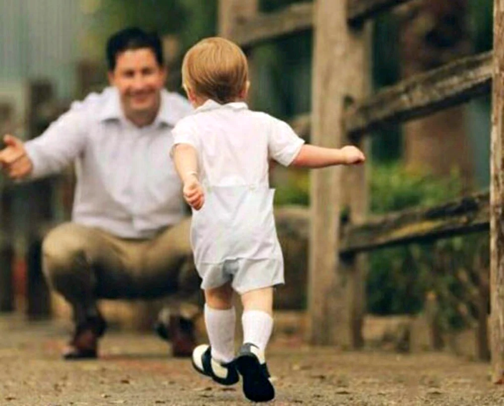 Vater und Sohn