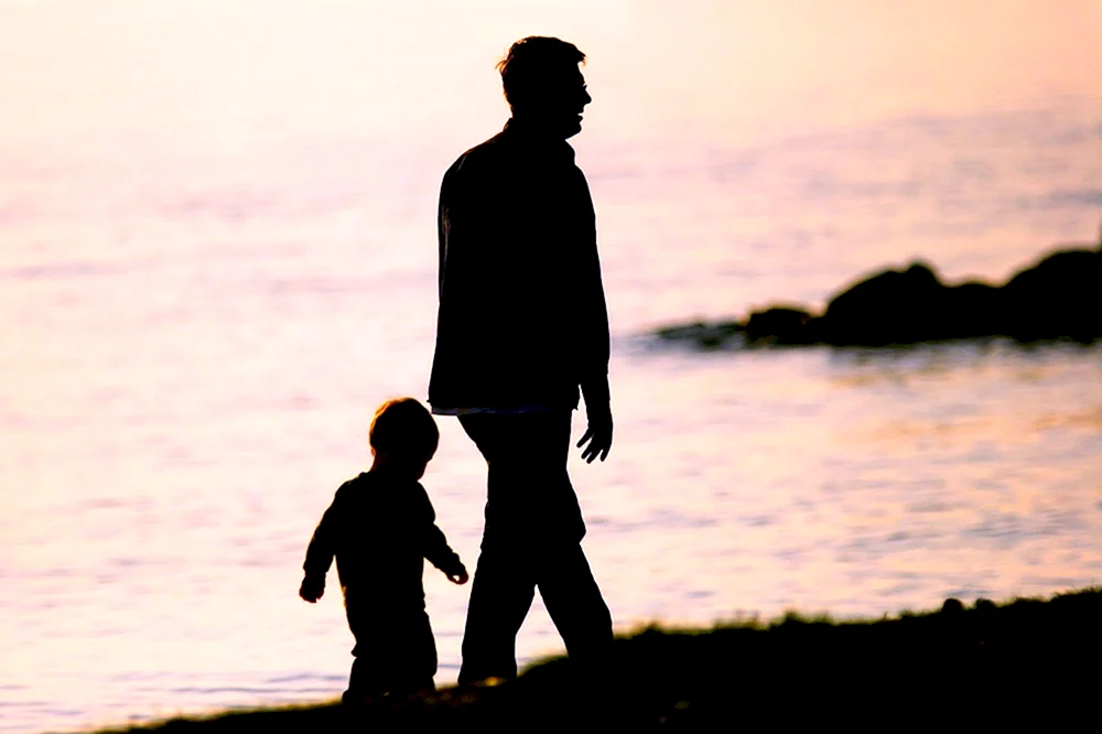Vater und Sohn