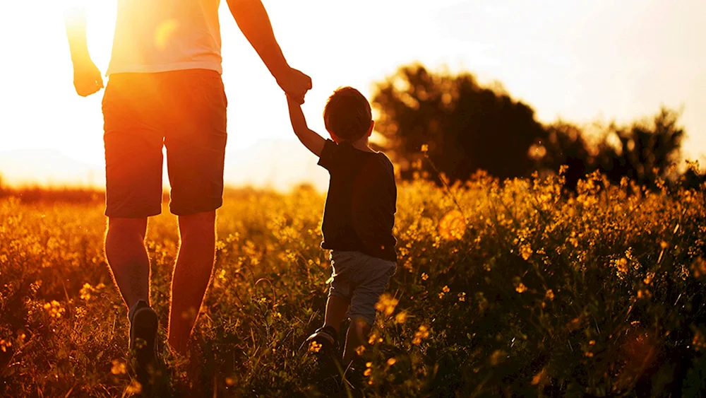 Vater und Sohn