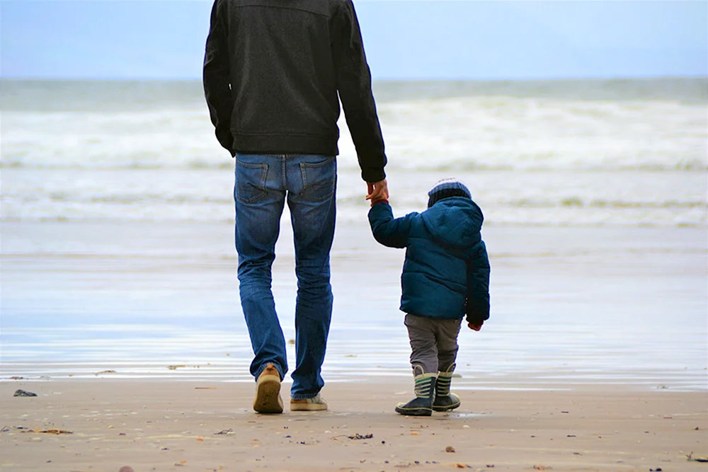Vater und Sohn
