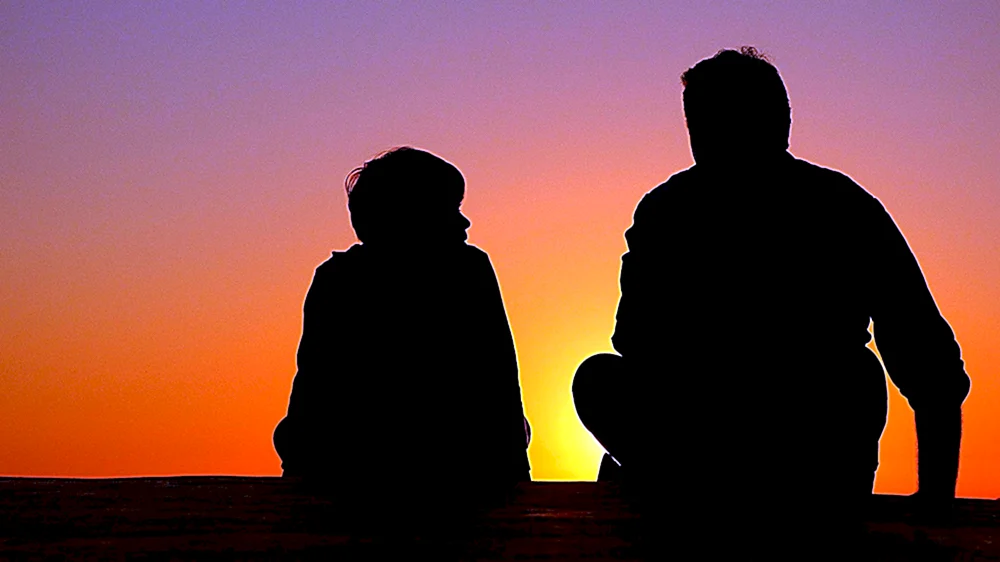 Vater und Sohn