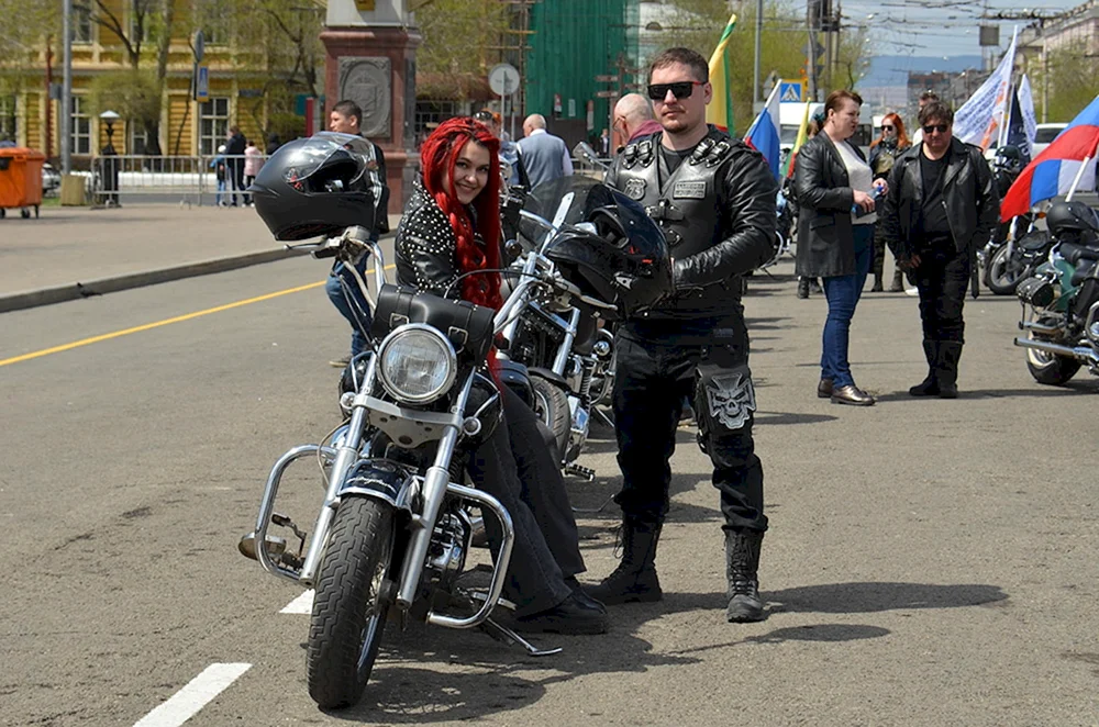 Eröffnung der Motorradsaison in Chita