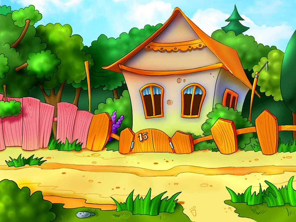 Garten mit Gemüse für Kinder