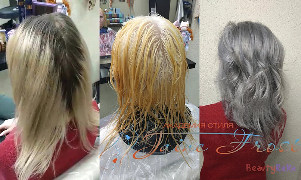 Dunkelblondes Balayage