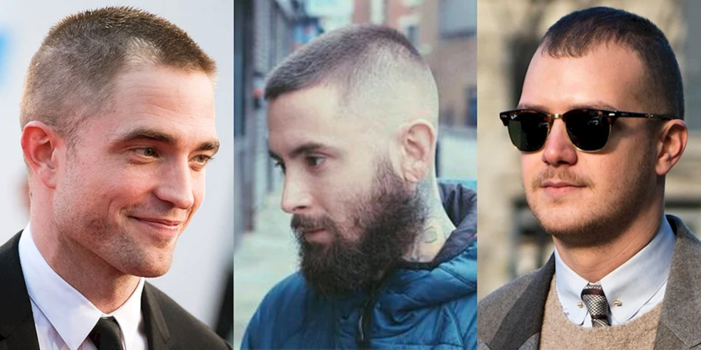 Hedgehog hairstyle for men