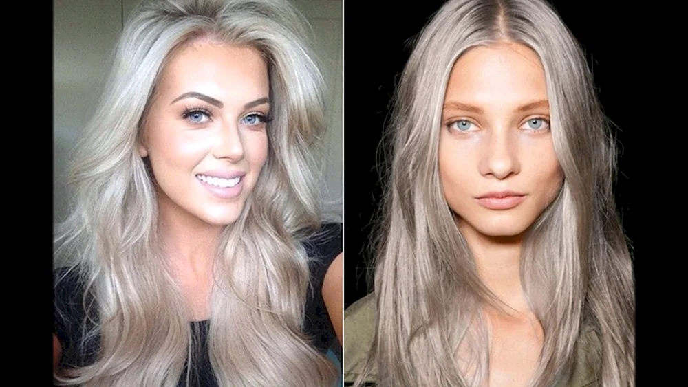 Kühle Blondtöne