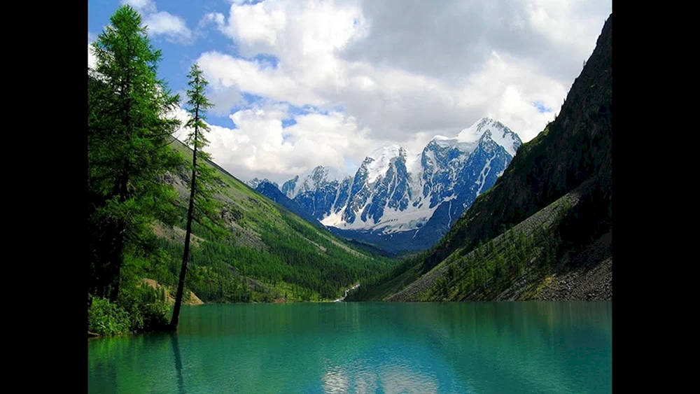 Forel See Berg Altai Altai