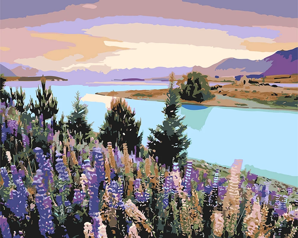 Lake Tekapo in Neuseeland