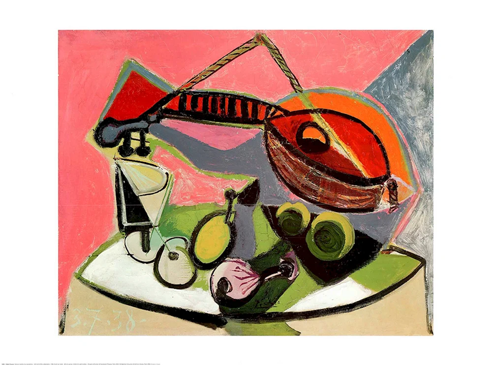 Pablo Picasso Kubismus Stillleben