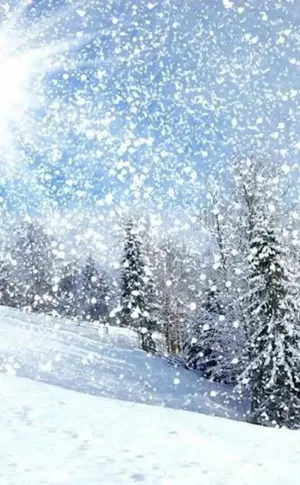 Fallender Schnee