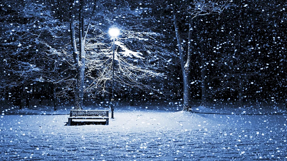 Fallender Schnee Schneefall