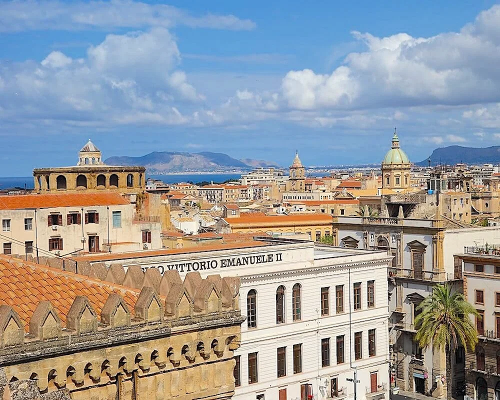 Palermo Stadt in Italien