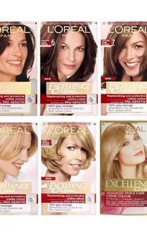 Loreal Excellence Haarfärbepalette