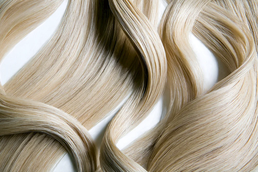 Blonde Haarpalette