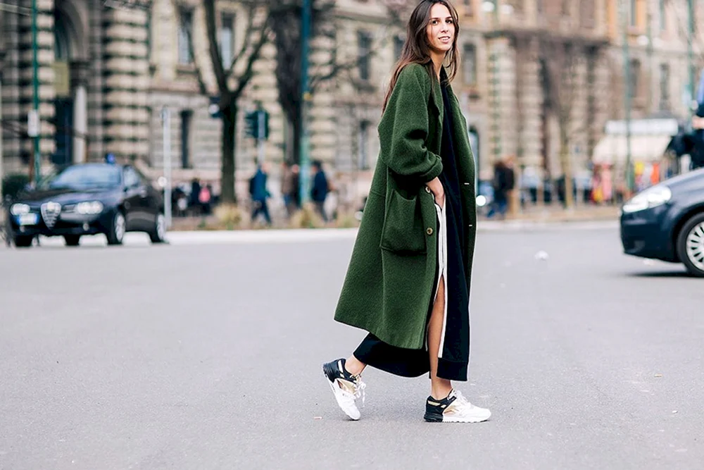 Oversize-Mantel Street-Style