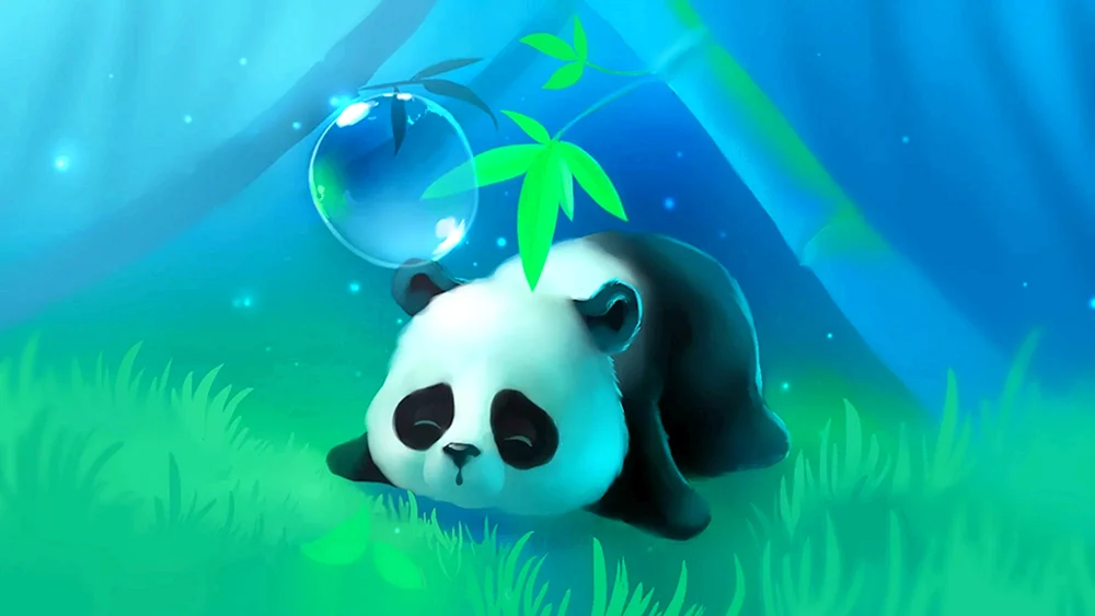 Panda Tapeten