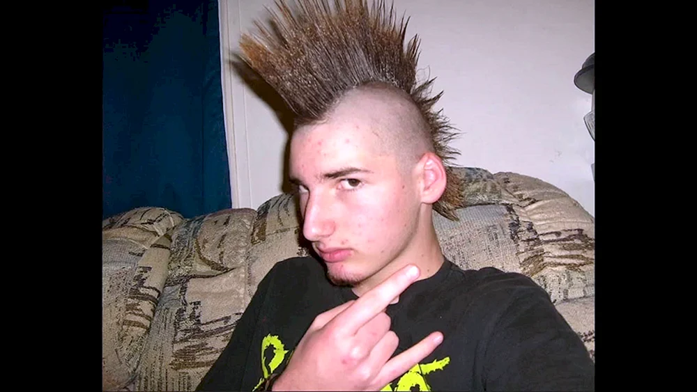 Creative men's haircuts