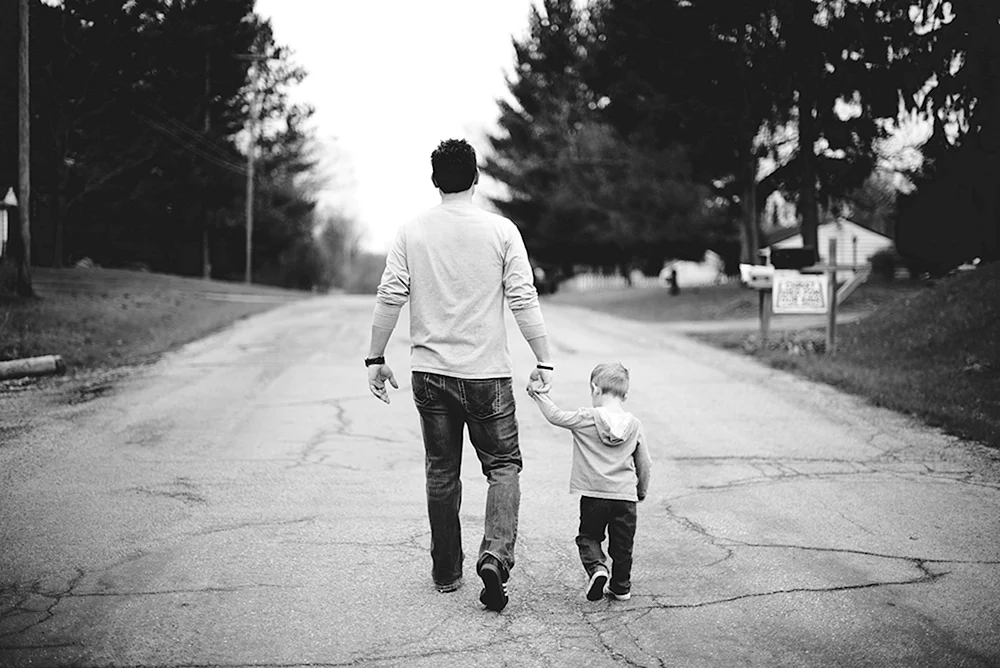 Vater und Sohn