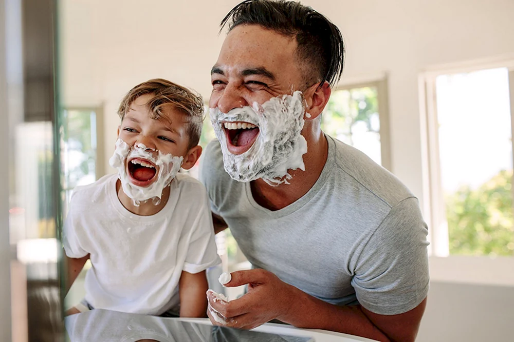 Vater und Sohn