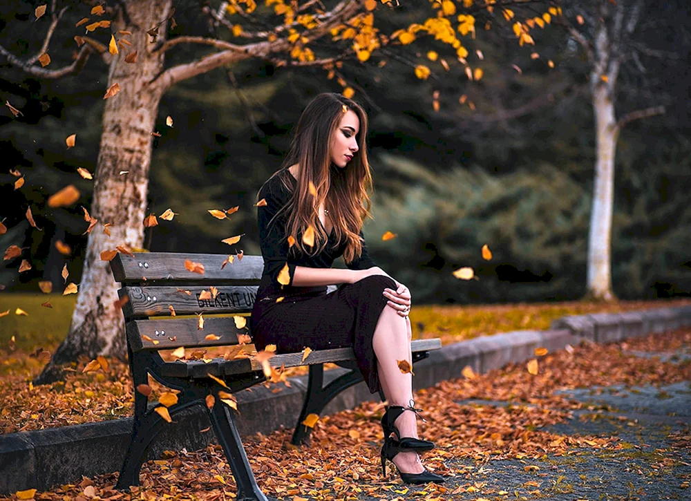 Herbst-Frau