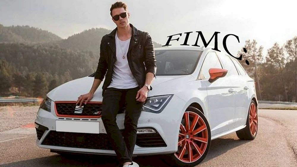 Der Typ beim Auto